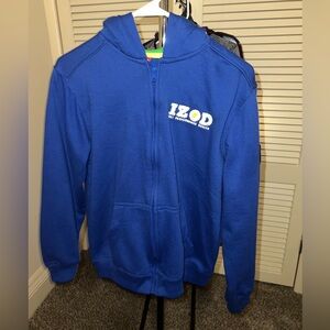 Boys Large 14/16 IZOD hooded zip Sweater